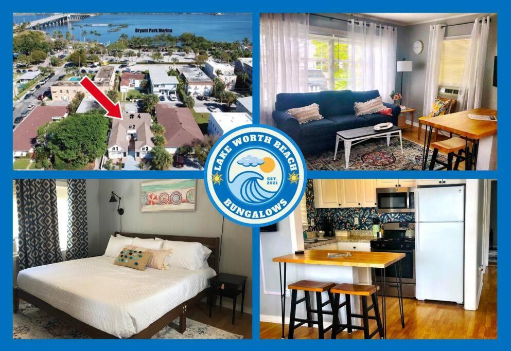 Steps To Beach & Downtown! Cozy Beach Bungalow #1 Lake Worth Beach Esterno foto
